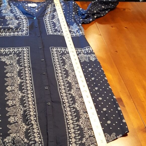 Old Navy Womens SP Blue and White Dress - Picture 8 of 9